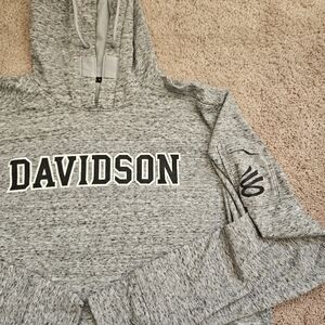 Under Armour x Stephen Curry Davidson College Hoodie Gray Sweatshirt Medium